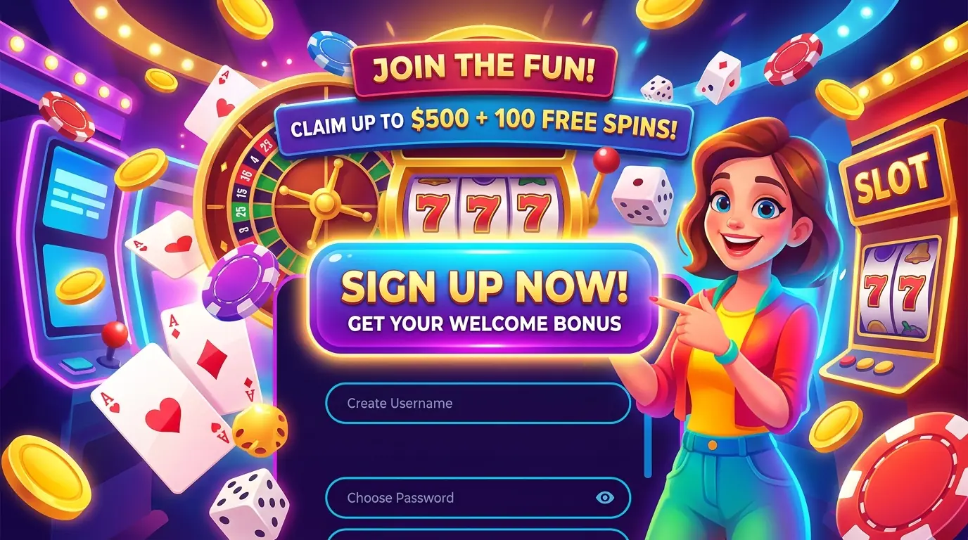 Level Up casino registration