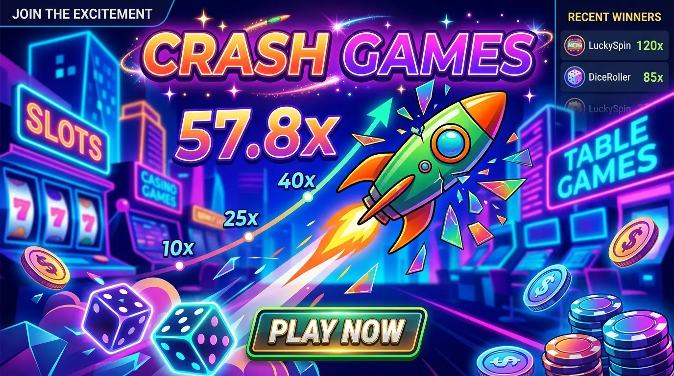 Level Up casino crash games